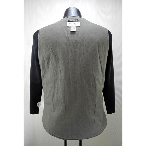 Eddie Bauer Olive Green Corduroy Collins Bay Vest - Zip Front - Women's Size XS - Picture 7 of 7